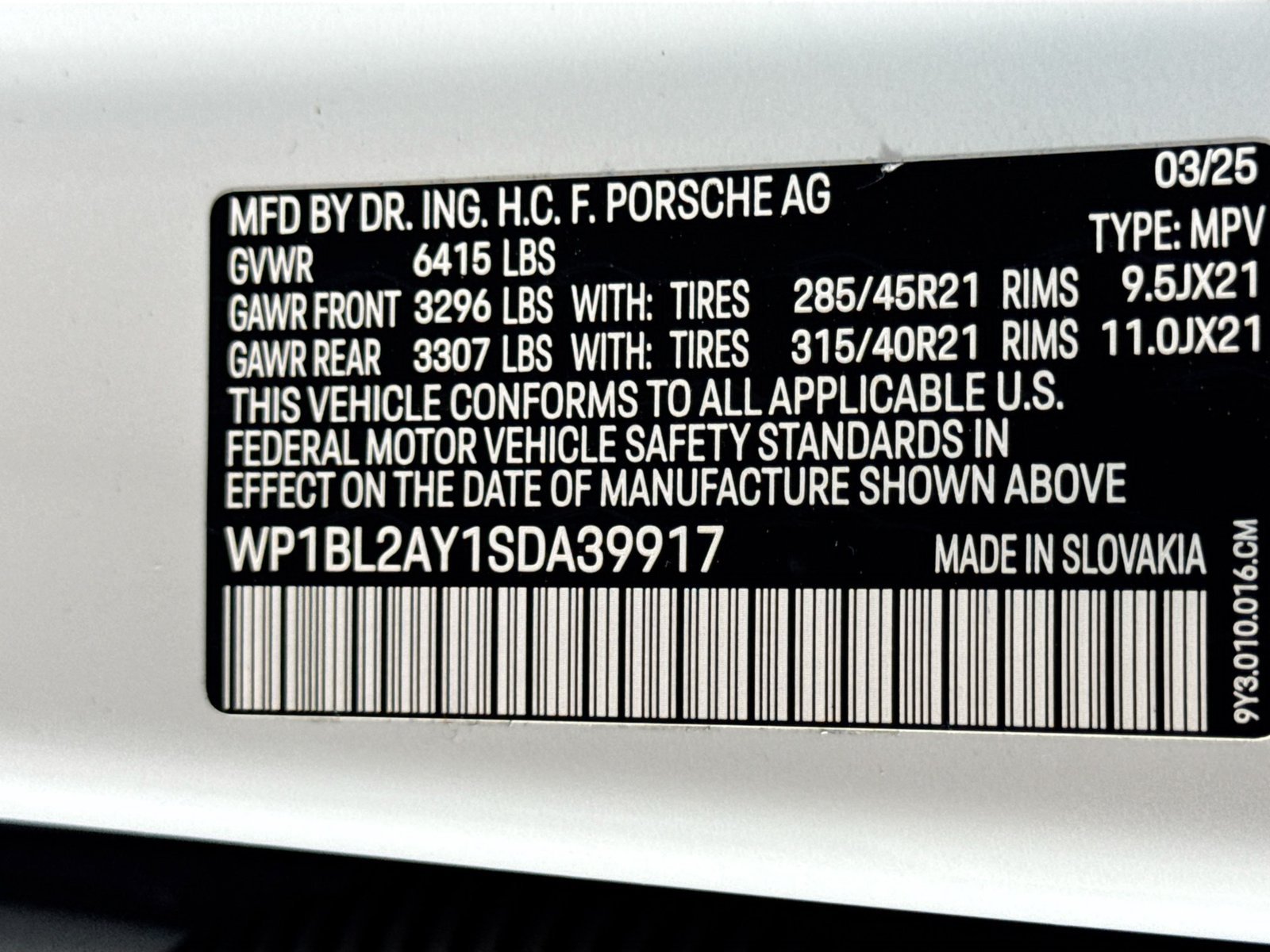 Used 2025 White Porsche S image 26
