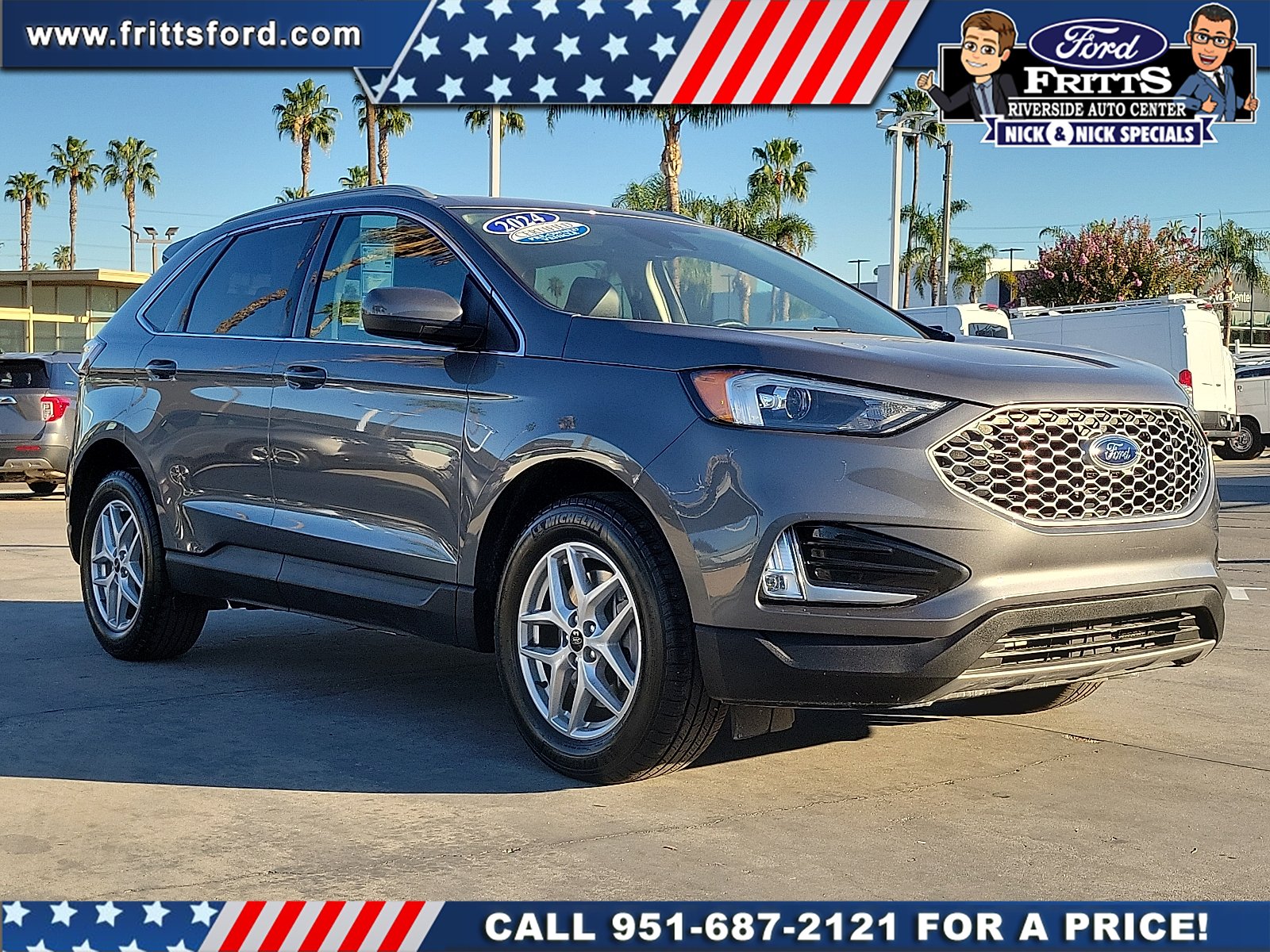 Certified Used 2024 Gray Metallic Ford SEL image 20