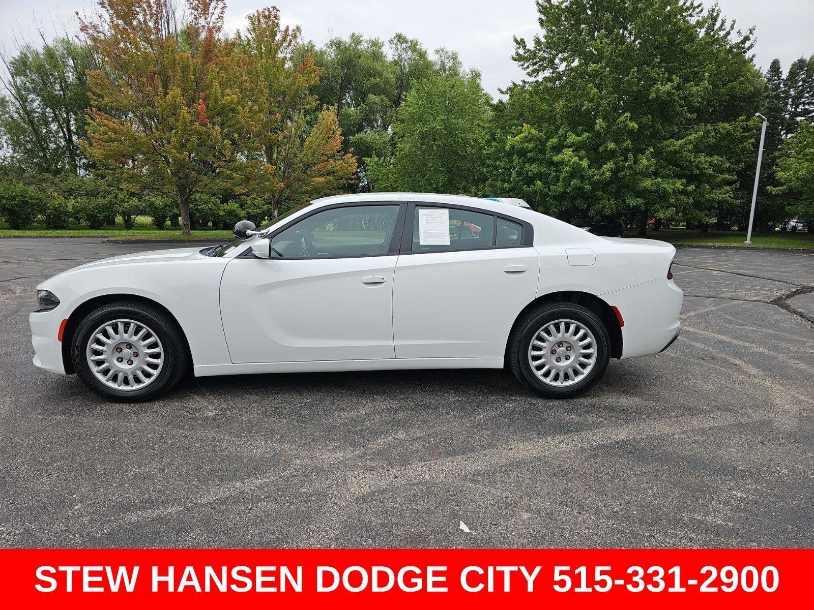 Used 2021 White Knuckle Clearcoat Dodge Police image 1