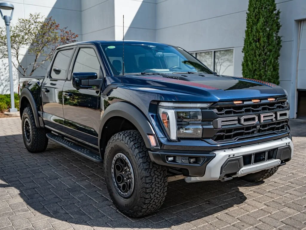 Used 2024 Blue Ford Raptor image 3
