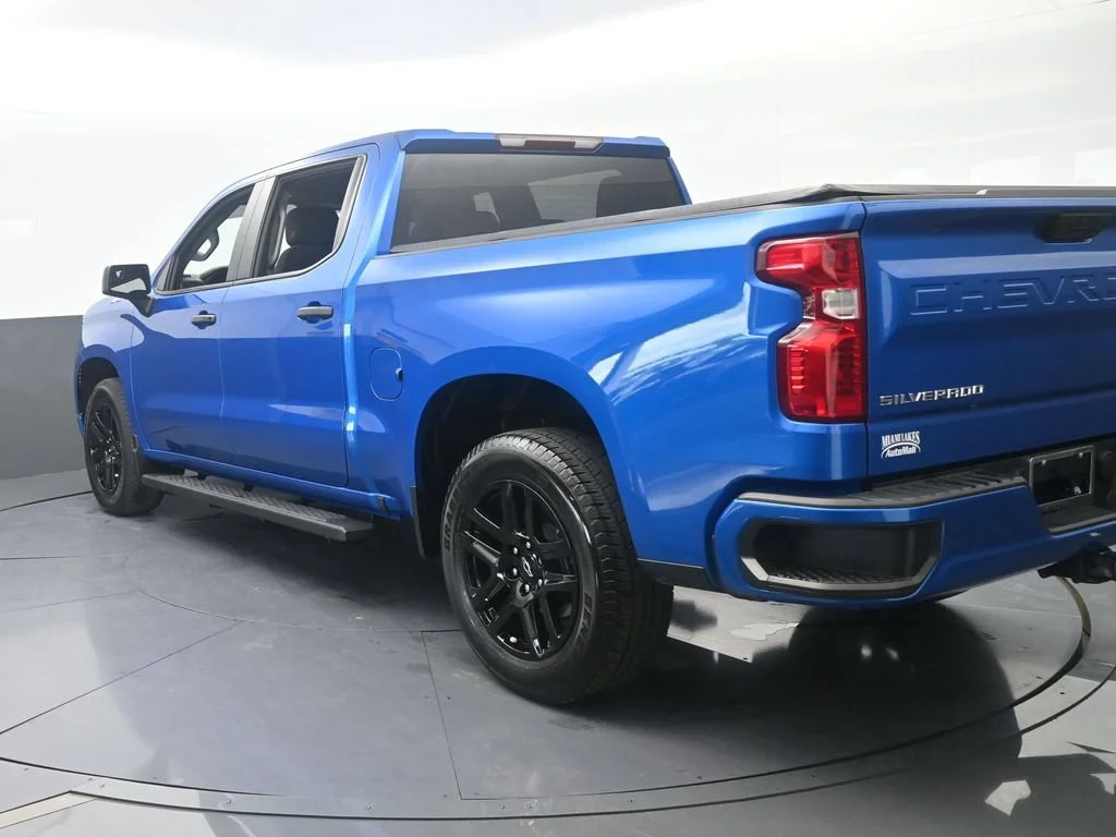 Used 2024 Glacier Blue Metallic Chevrolet Custom image 3