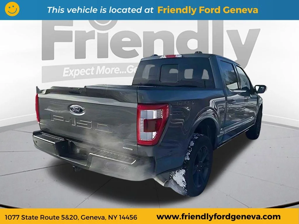 Certified Used 2023 Gray Metallic Ford Lariat image 8