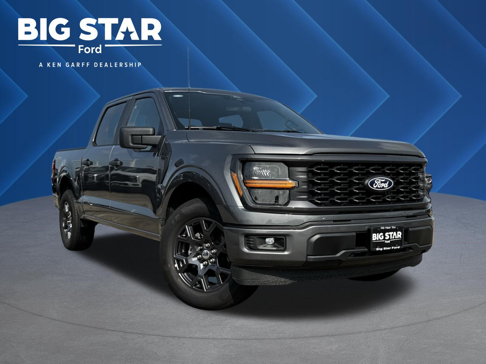 New 2026 Carbonized Gray Metallic Ford STX image 1