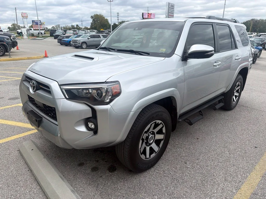 Used 2021 Silver Toyota TRD Off-Road Premium image 9
