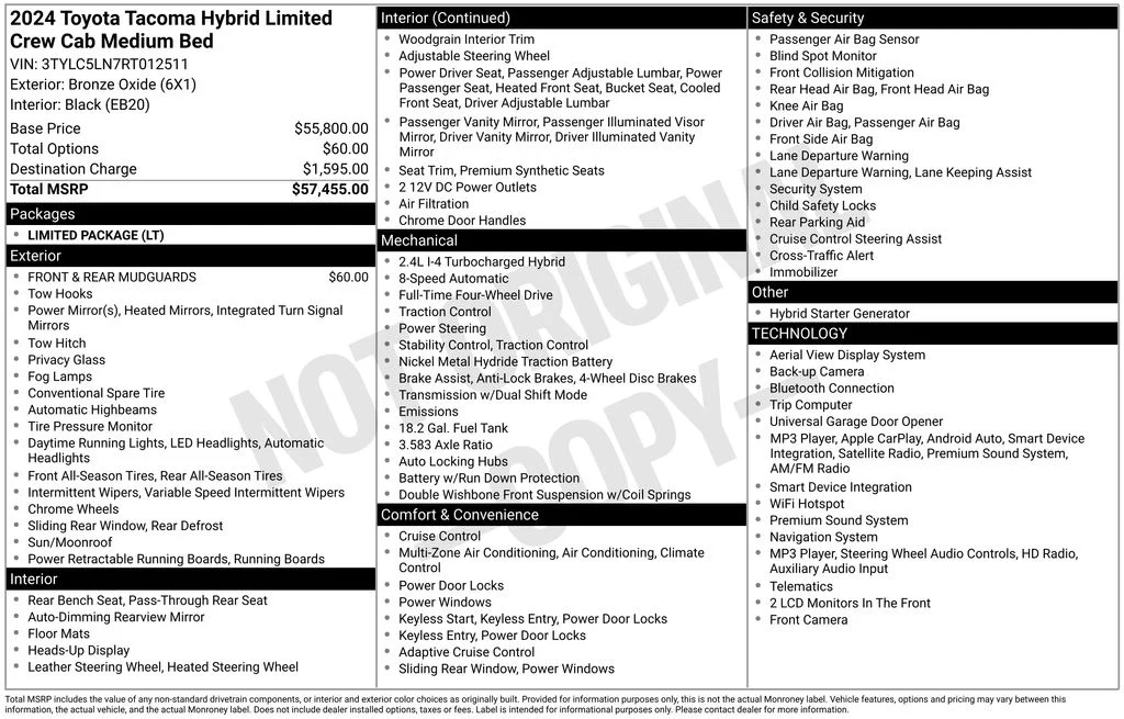 Used 2024 Brown Toyota Limited image 41