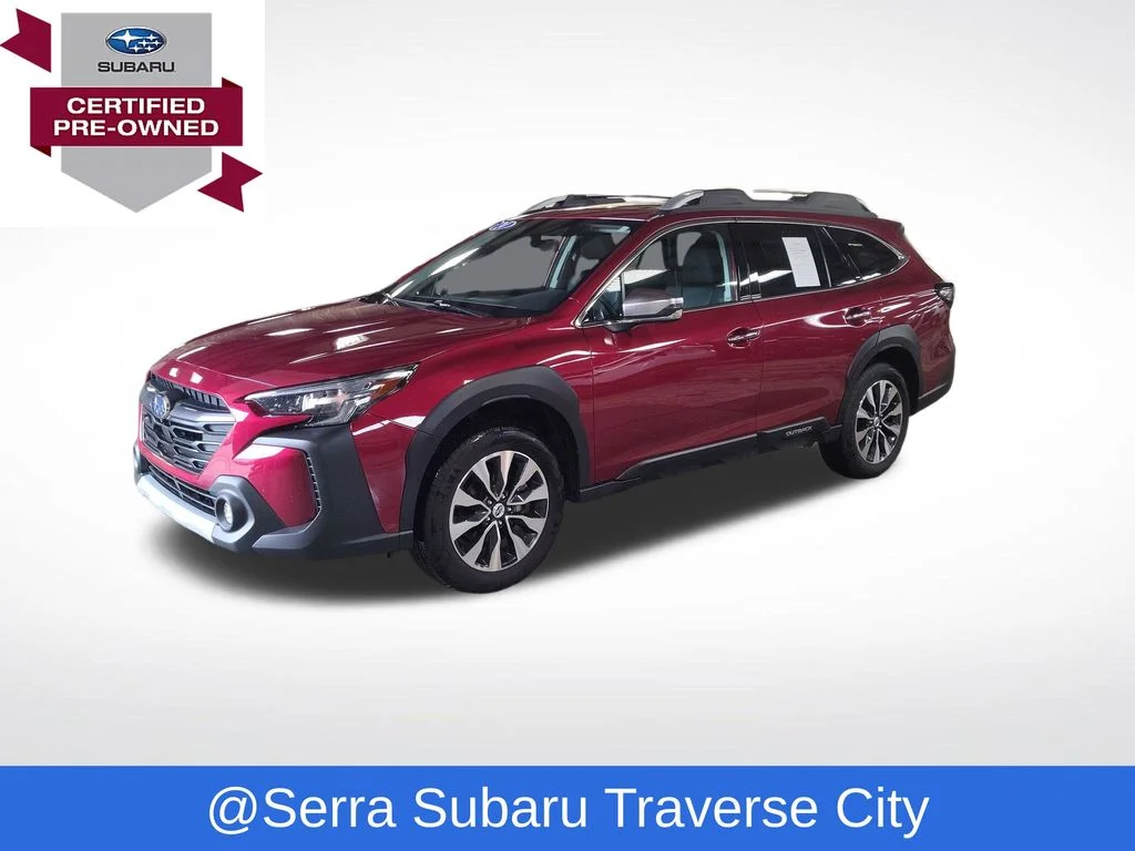 Certified Used 2024 Red Subaru Touring image 1