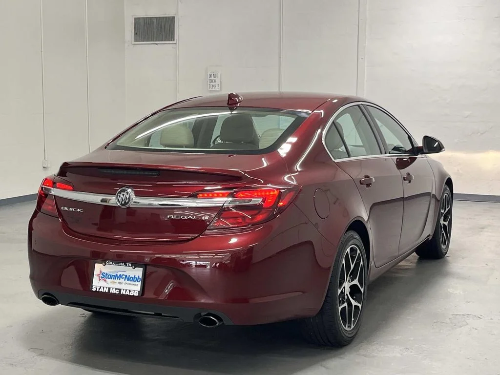 Used 2017 CRIMSON RED TINTCOAT Buick Sport Touring image 8