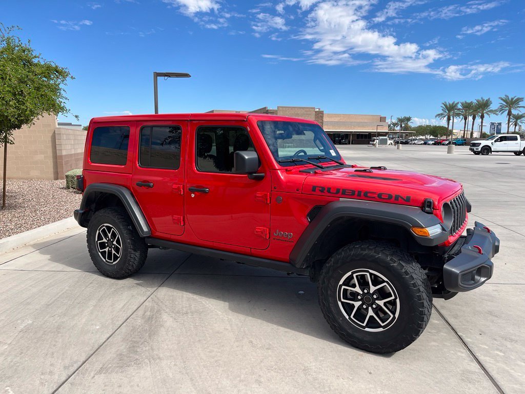 Certified Used 2025 Red Jeep Rubicon image 5