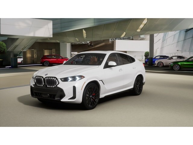 New 2027 White BMW X6 40i image 1