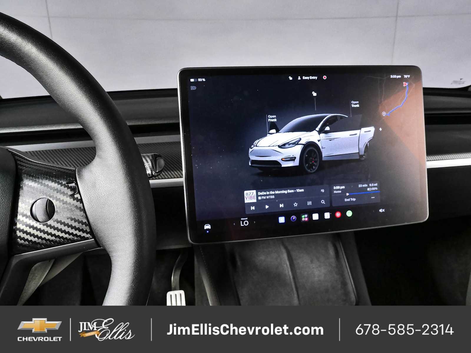 Used 2022 Black Tesla Performance Dual Motor All-Wheel Drive image 11