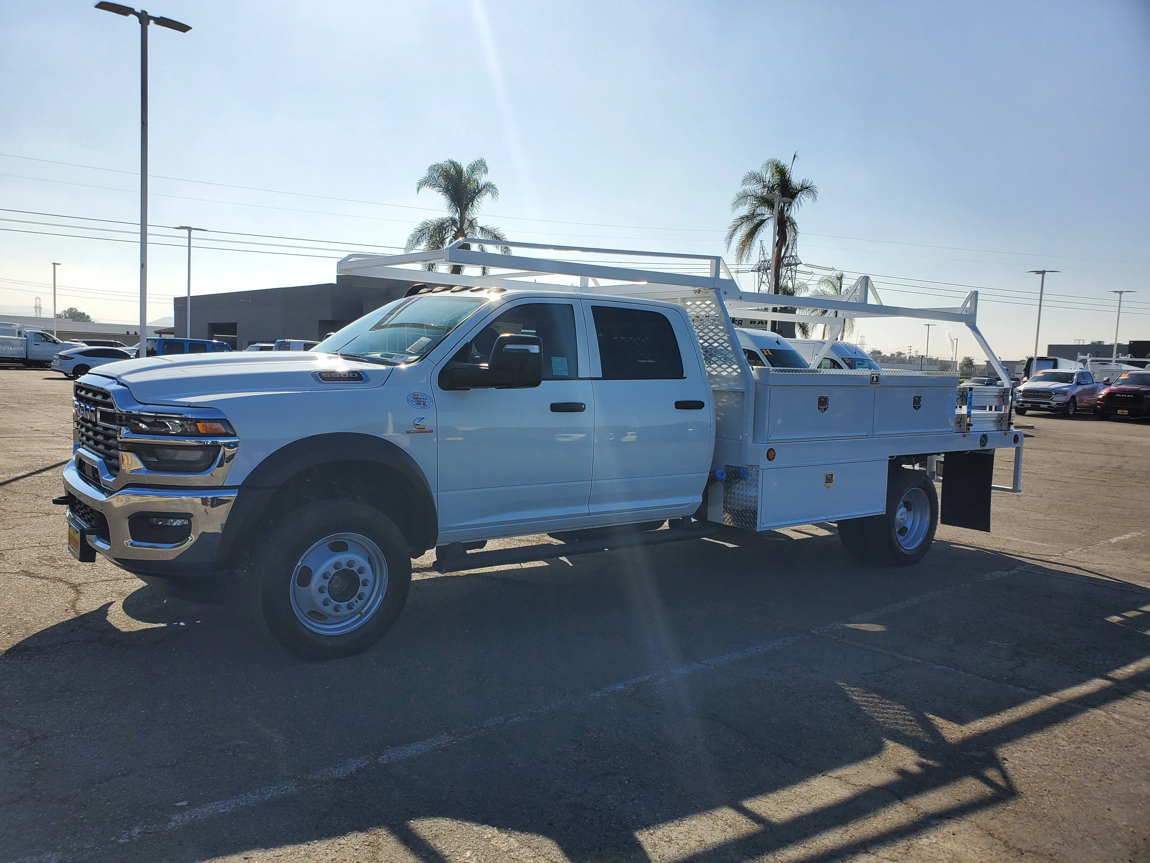 New 2026 Bright White Clearcoat RAM Tradesman image 8