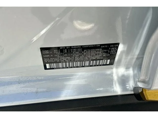 New 2026 CRYSTAL WHITE PEARL Subaru Sport image 52