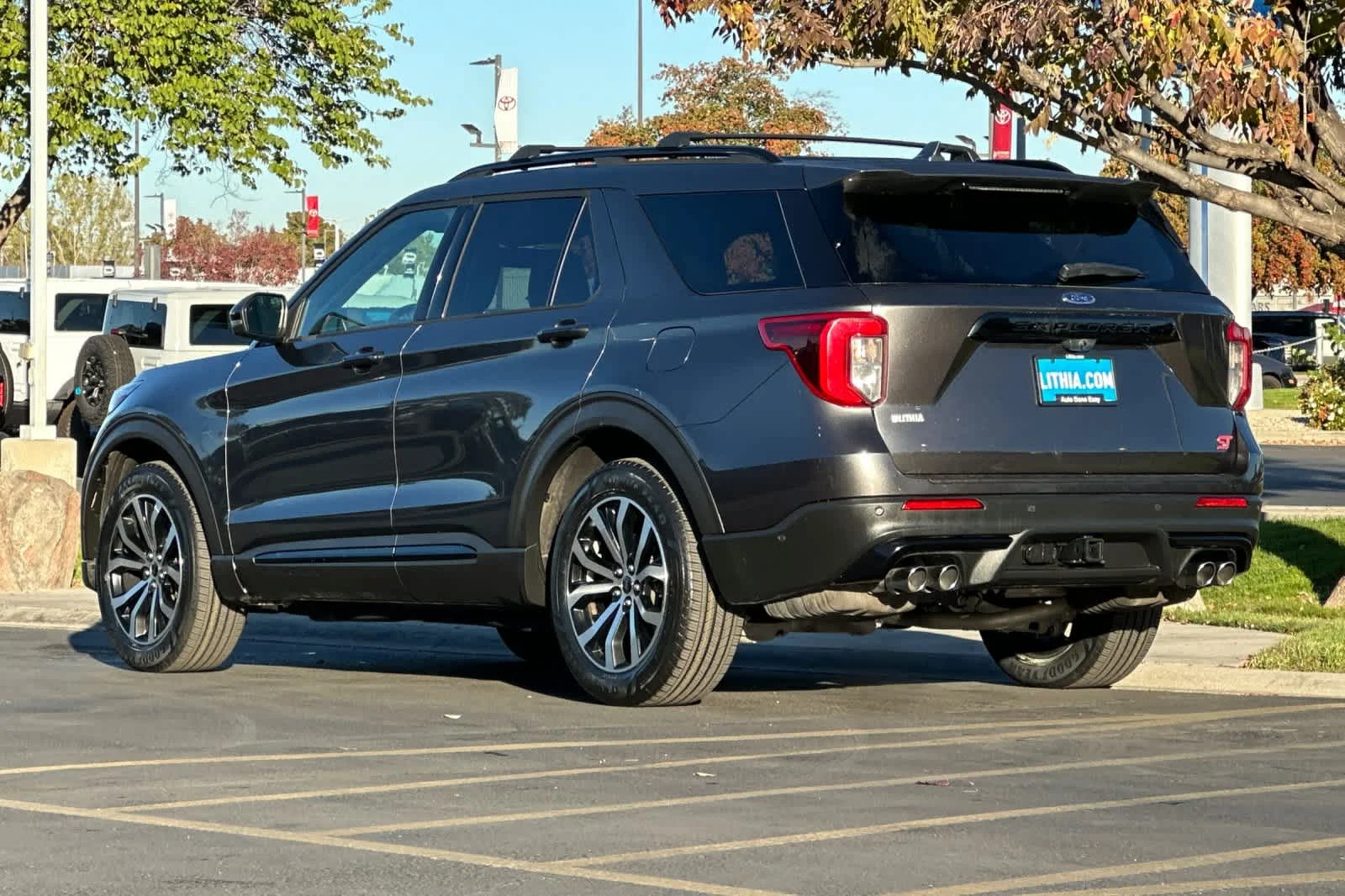 Used 2020 Magnetic Metallic Ford ST image 6