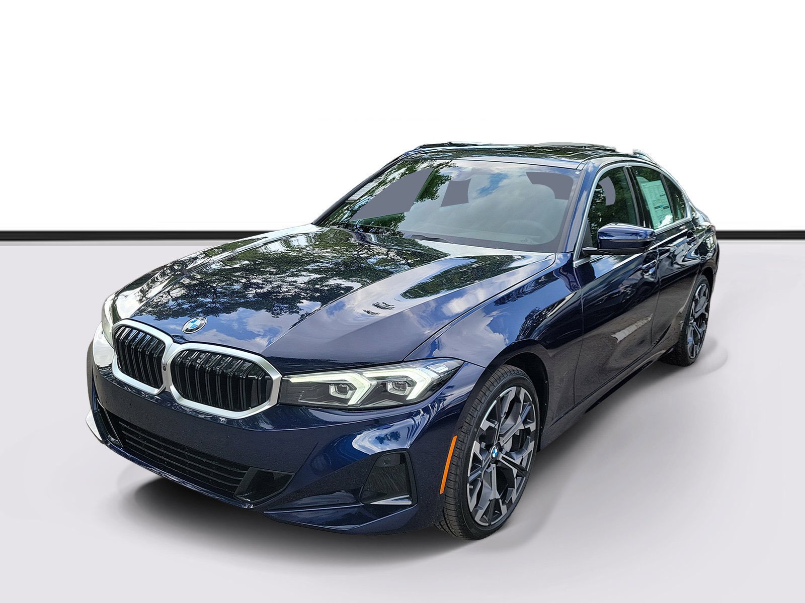 New 2026 Tanzanite Blue II Metallic BMW 330i NA image 2