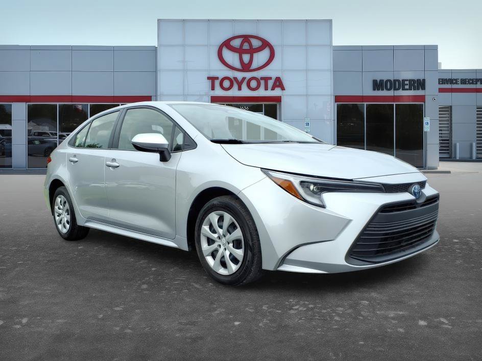 Used 2024 Classic Silver Metallic Toyota Hybrid LE image 8