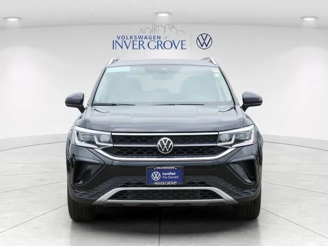 Certified 2023 Volkswagen Taos SEL with VIN 3VV2X7B29PM333186 for sale in Inver Grove Heights, Minnesota