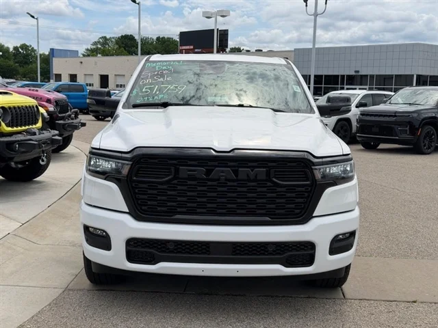 New 2026 Bright White Clear-Coat Exterior Paint RAM Big Horn image 2