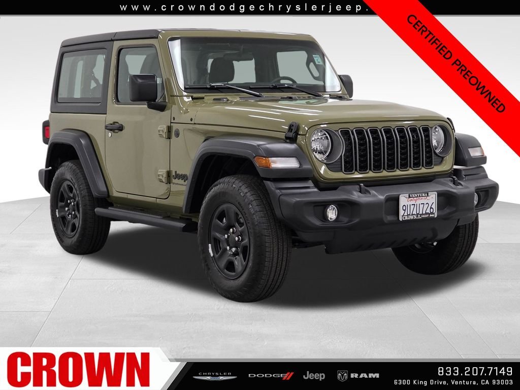 Certified Used 2025  Jeep Sport image 1