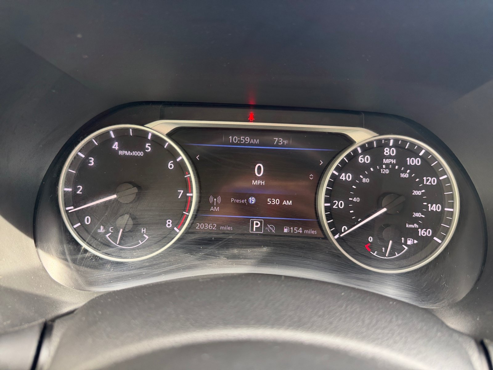 Used 2024 Aspen White Tricoat/Super Black Nissan SR image 15