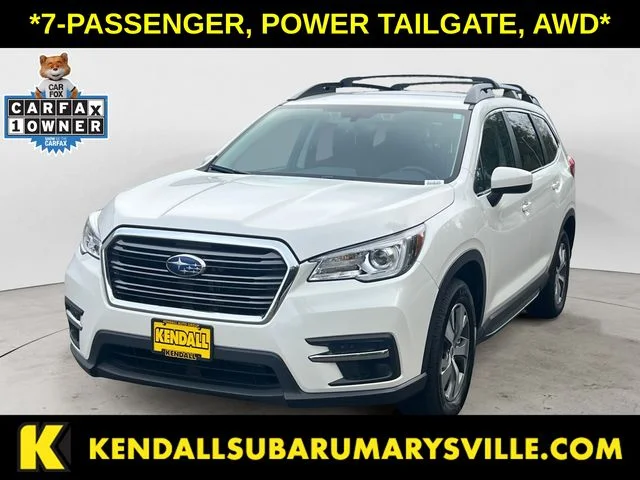 Used 2021 Crystal White Pearl Subaru Premium image 1