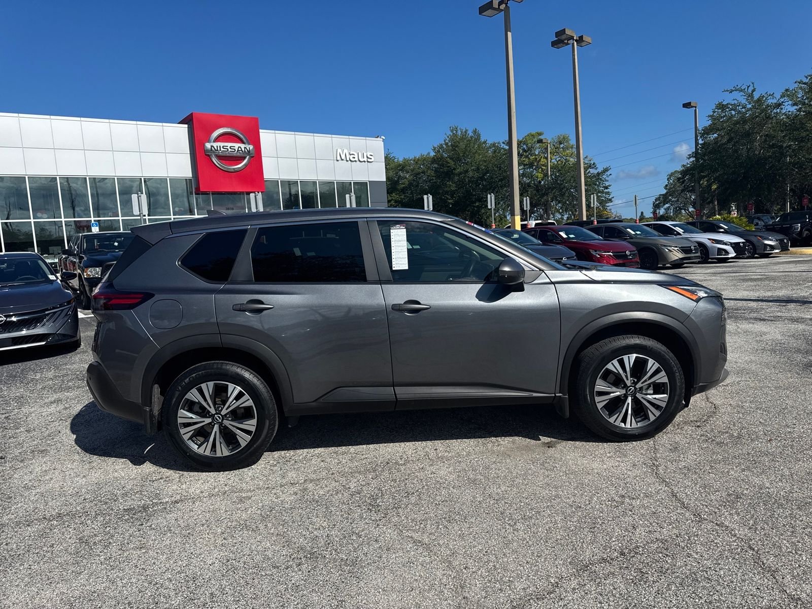 Certified Used 2022 Gray Nissan SV image 8