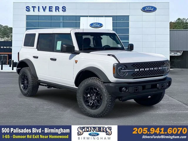 New 2026 White Ford Badlands image 1