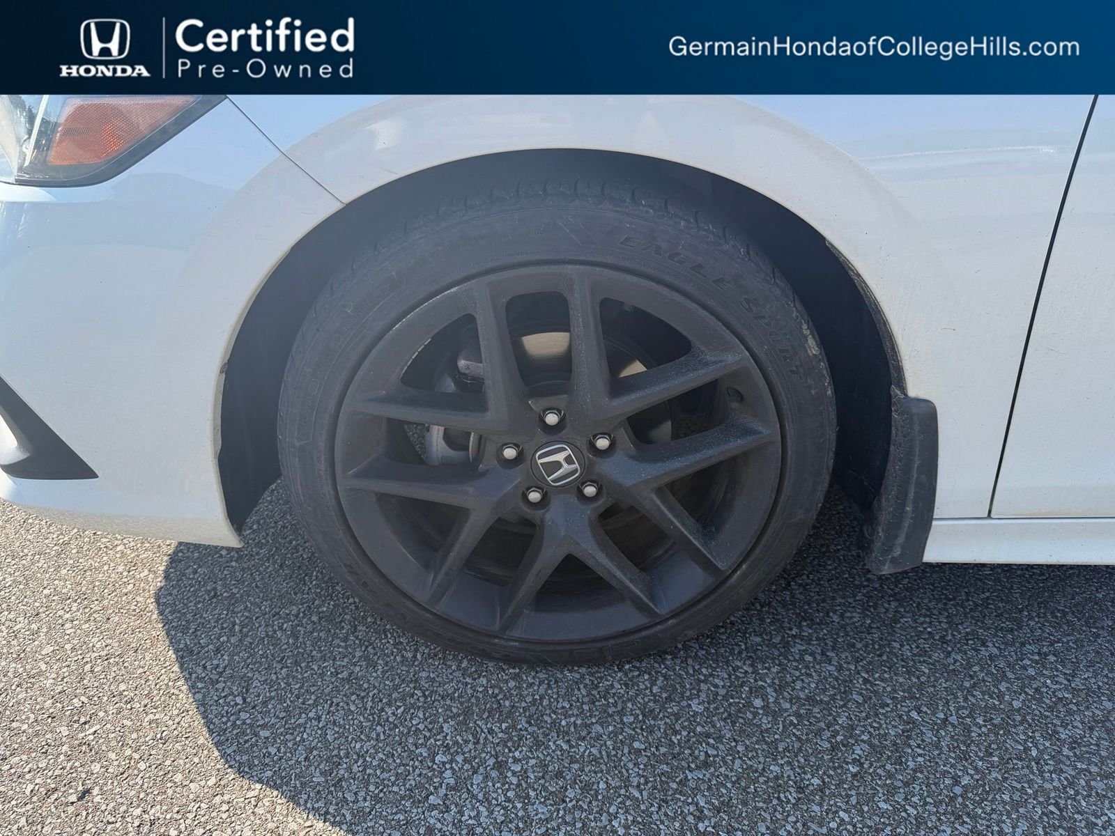Certified Used 2024 Platinum White Pearl Honda 2.0L 4D SPORT image 11