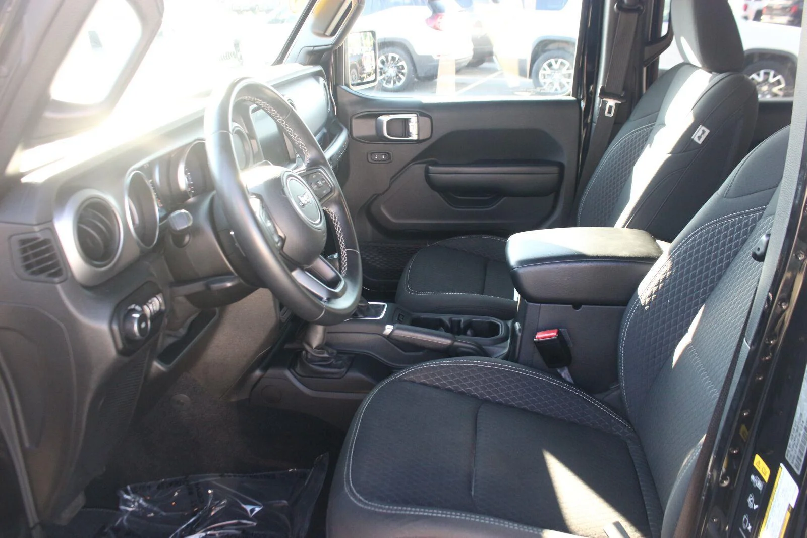 Used 2021 Black Jeep Unlimited 80th Anniversary image 14