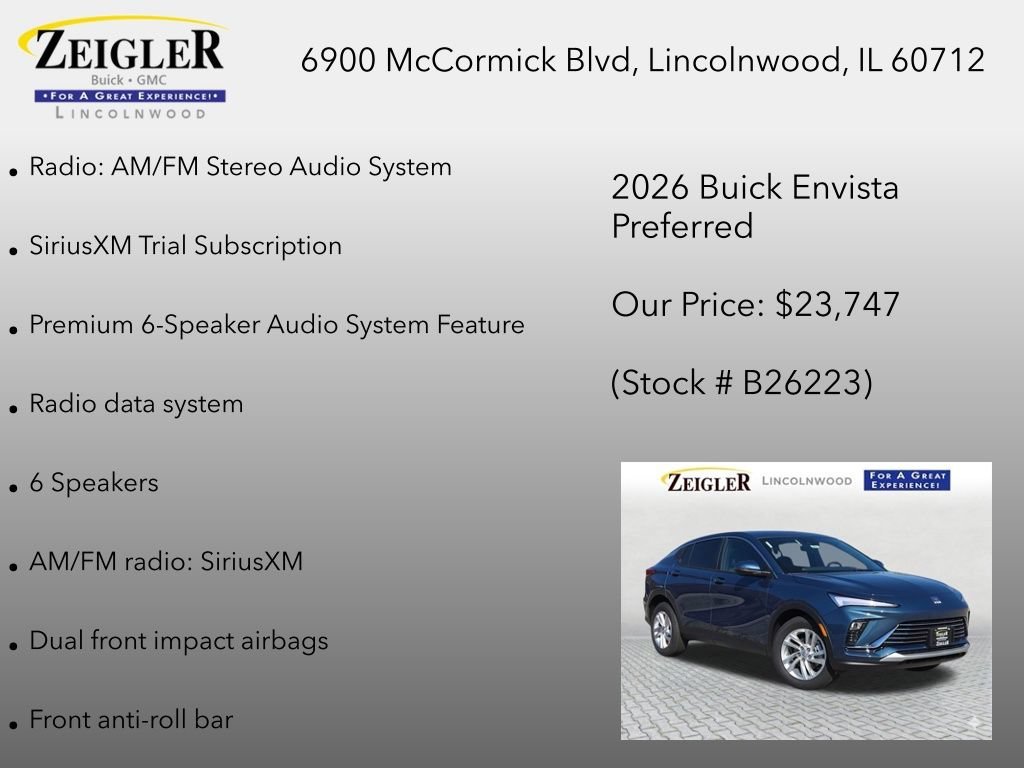 2026 Buick Envista Preferred - Photo 6