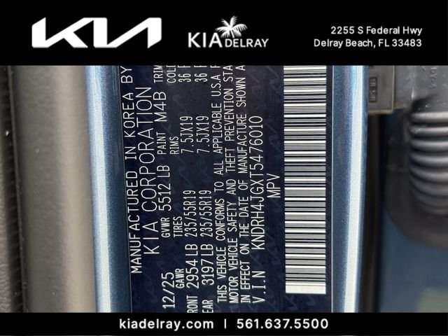 New 2026 Mineral Blue Kia EX image 31