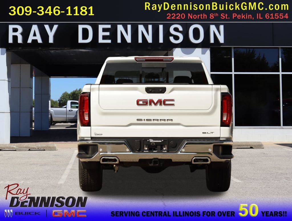 New 2026 Glacier White Tricoat GMC SLT image 6