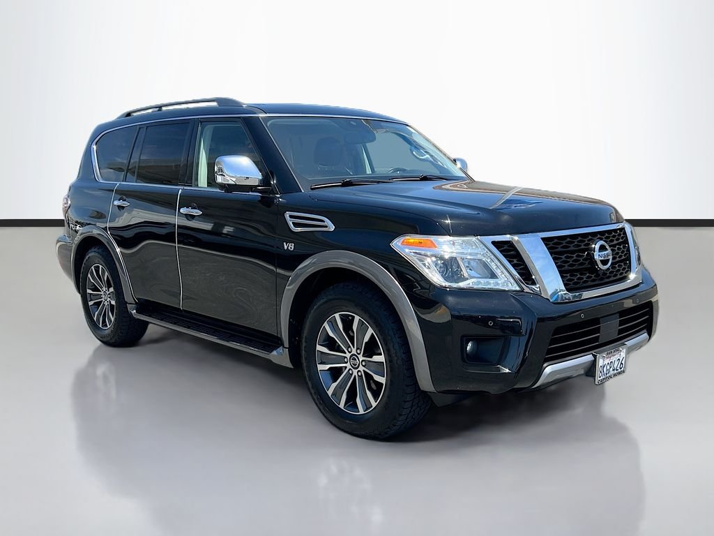 Used 2019 Super Black Nissan SL image 3