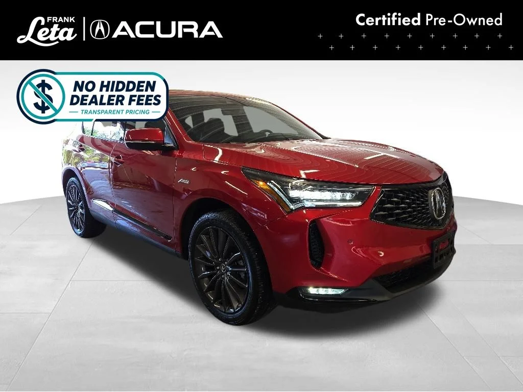 Used 2024 Red Acura A-Spec Advance Package image 7