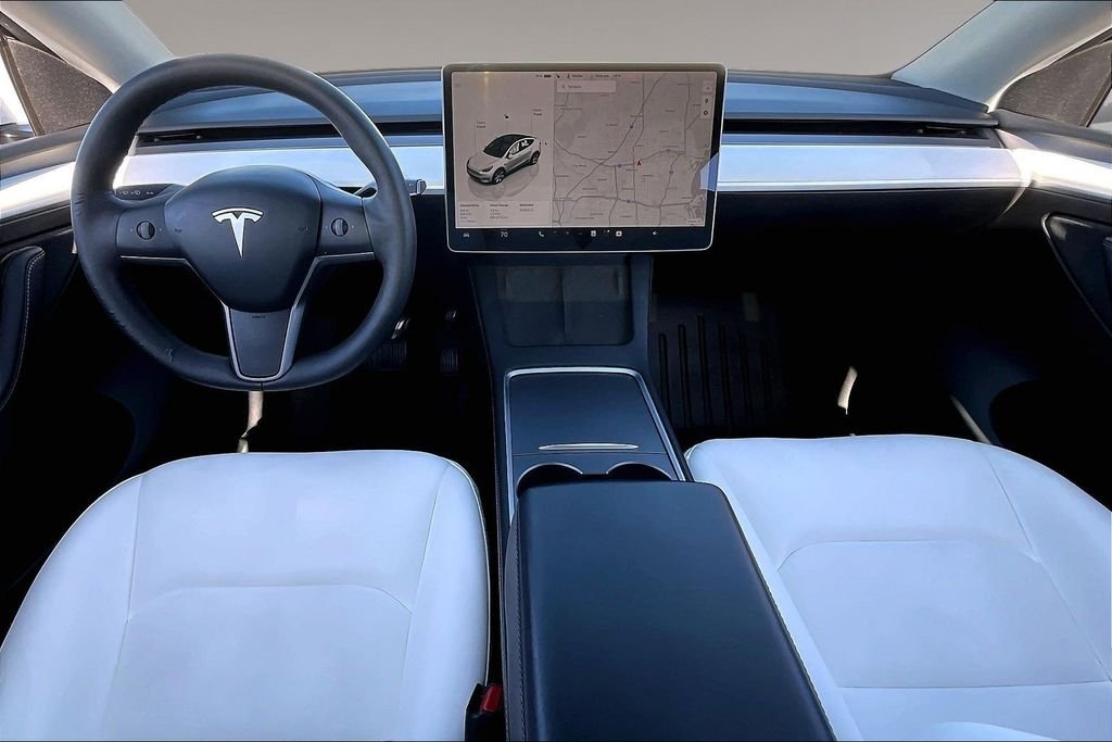 Used 2024 Pearl White Multi-Coat Tesla Long Range image 7