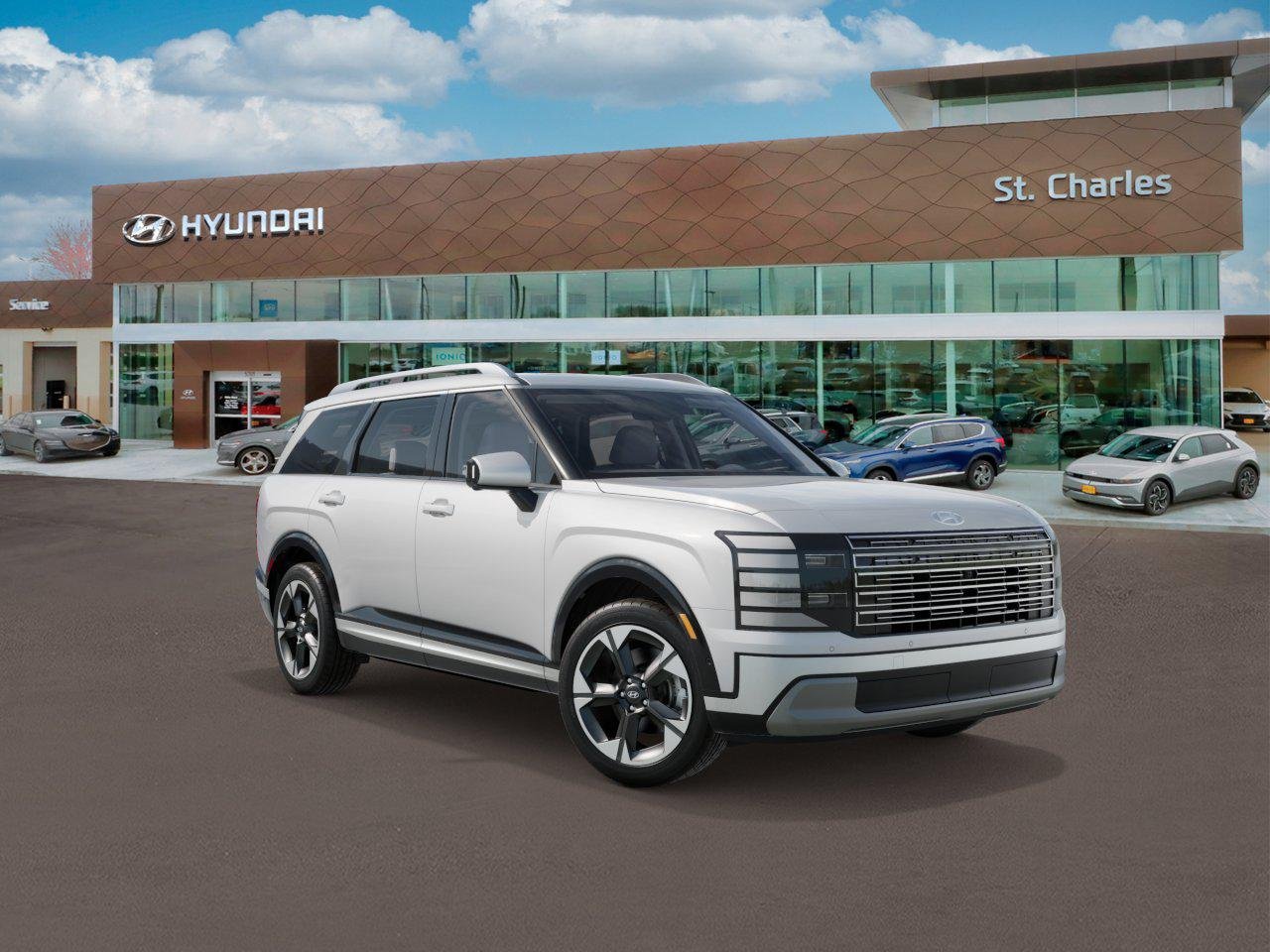 New 2027 White Hyundai Limited 7P image 2