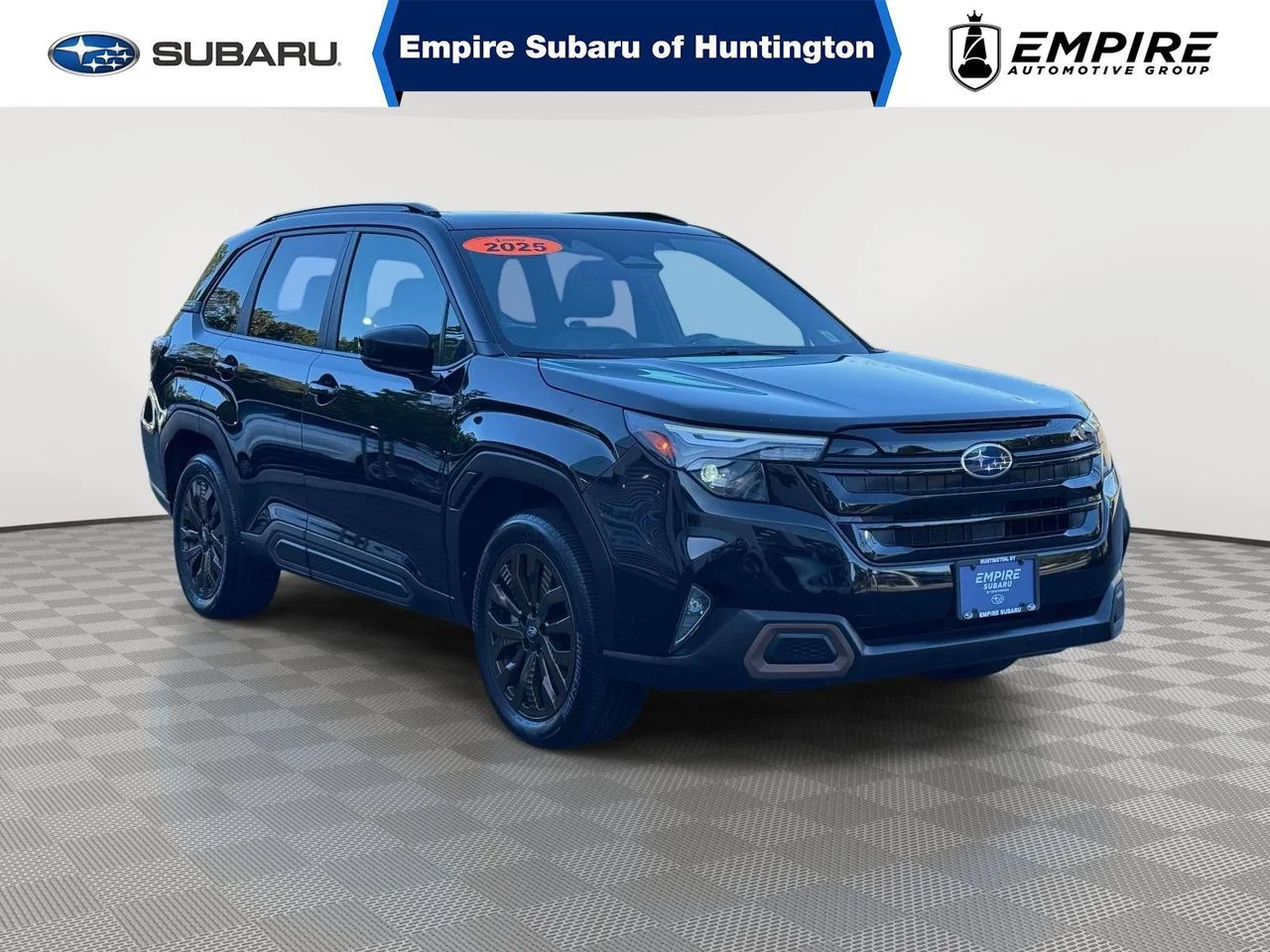 Used 2025 Crystal Black Silica Subaru Sport Hybrid image 1