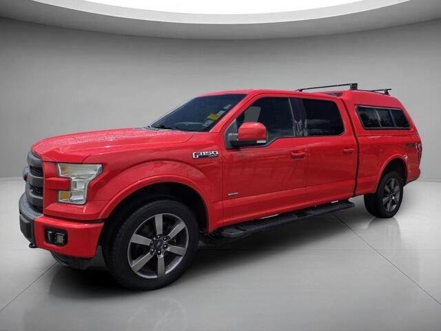 Used 2015 Race Red Ford Lariat image 1