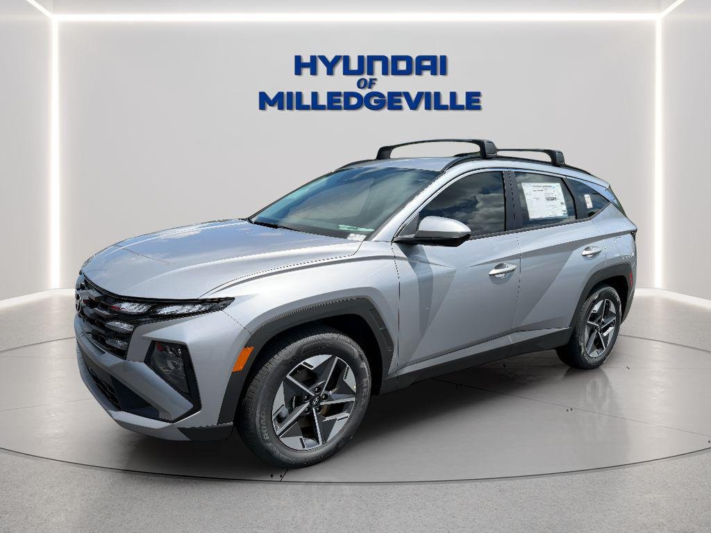 New 2026 Shimmering Silver Hyundai SEL FWD image 2
