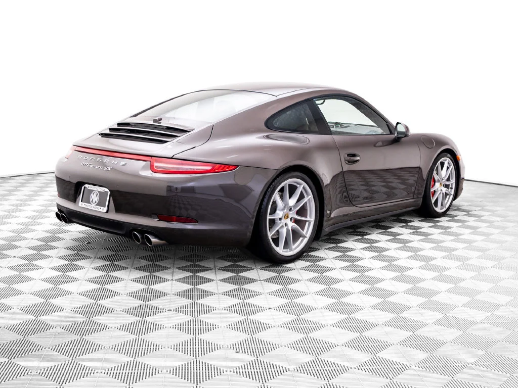Used 2015 Brown Porsche Carrera 4S image 7