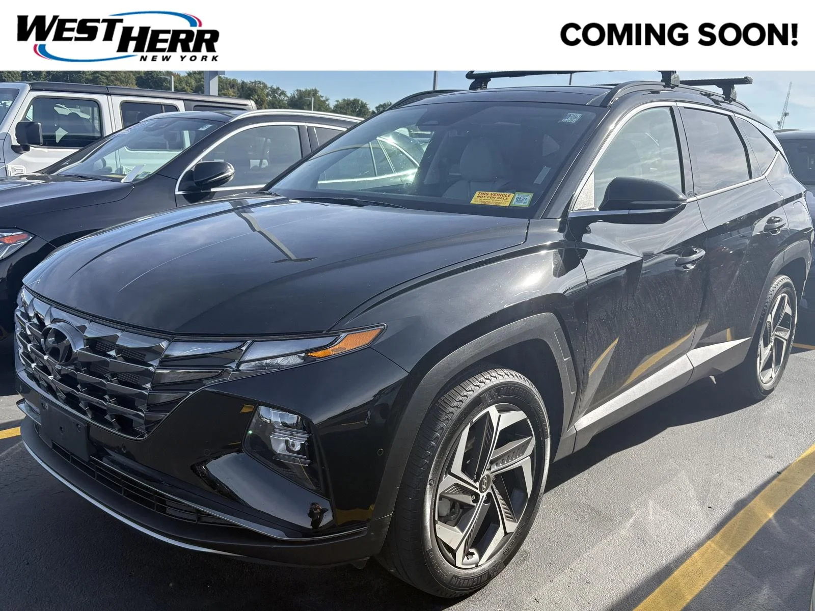 Used 2024 Black Pearl Hyundai Limited image 1
