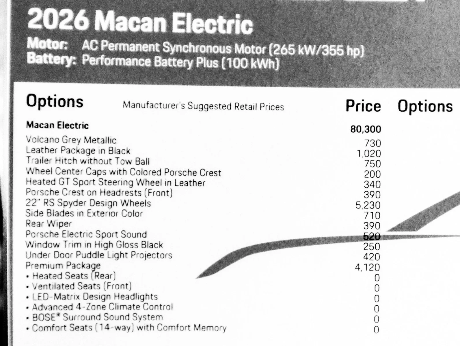 New 2026 Volcano Grey Metallic Porsche Electric image 26