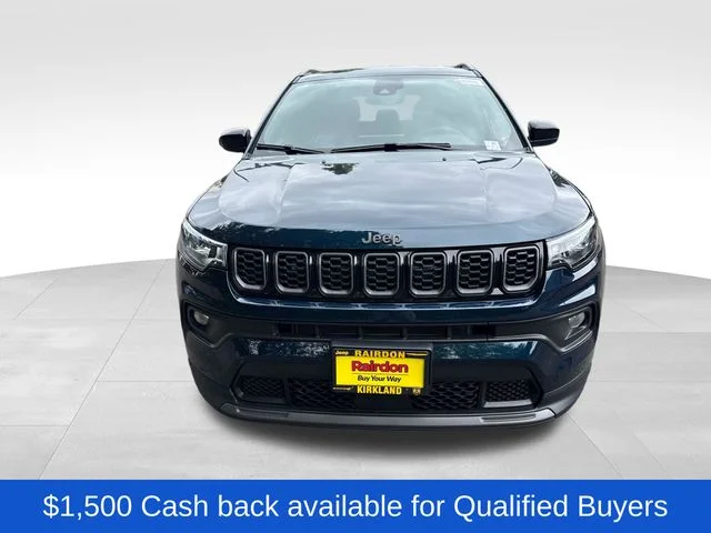 New 2026 Fathom Blue Pearl-Coat Exterior Paint Jeep Latitude image 2