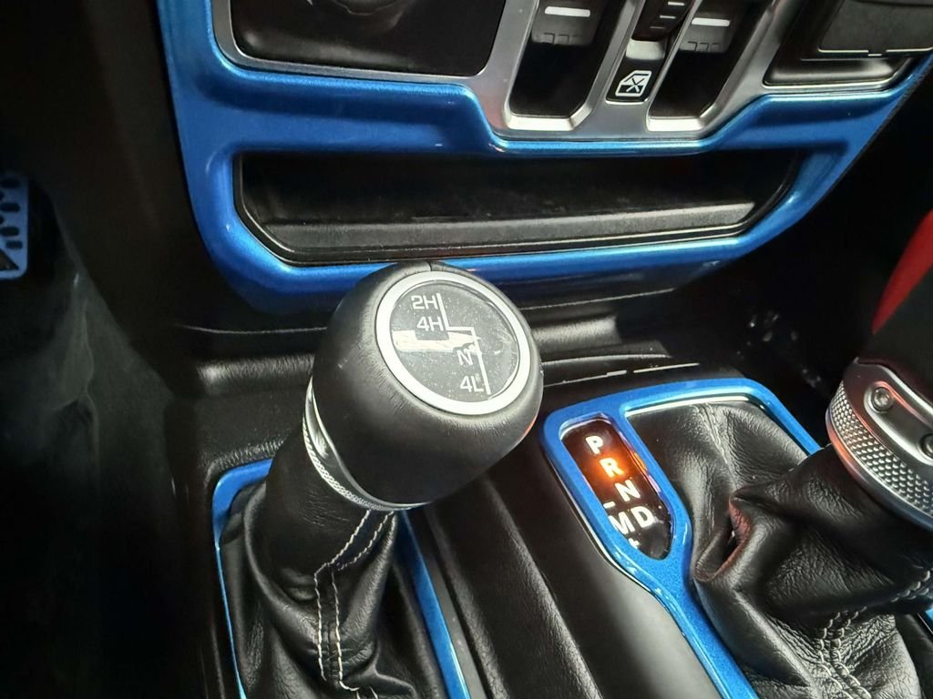 Used 2022 Blue Jeep Unlimited Sahara image 28