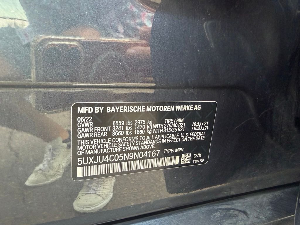Used 2022 Gray BMW M50i image 24
