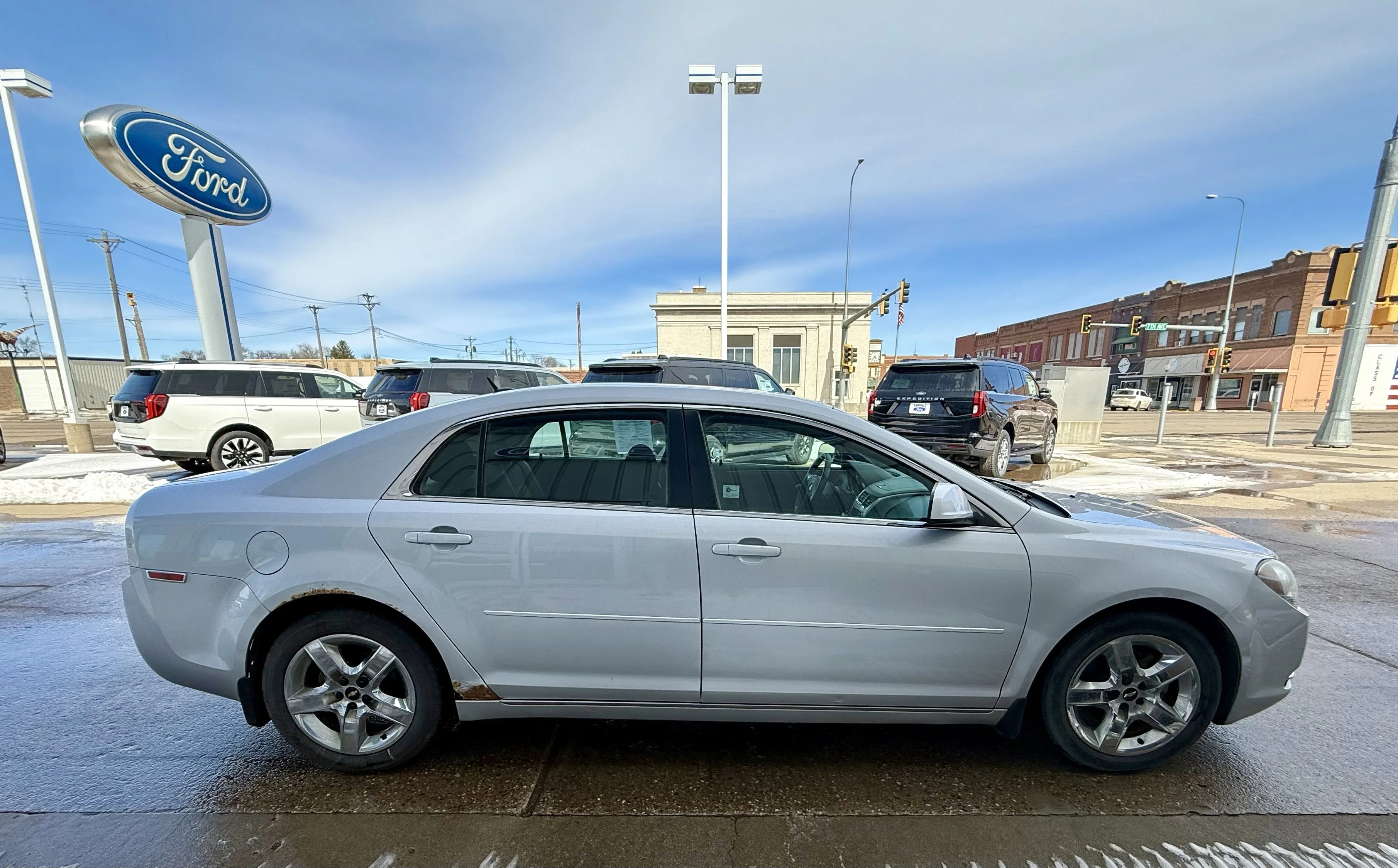 Used 2010 Chevrolet Malibu 1LT with VIN 1G1ZC5EB1AF232944 for sale in Redfield, SD