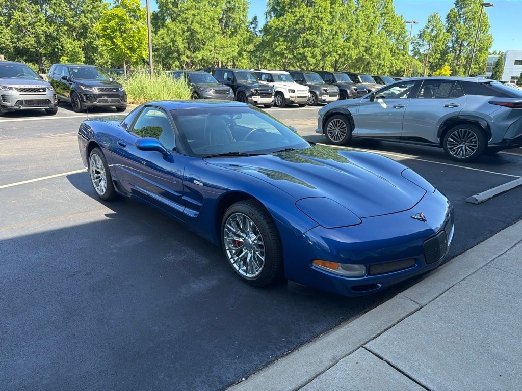 Used 2002 Electron Blue Metallic Chevrolet Z06 image 12