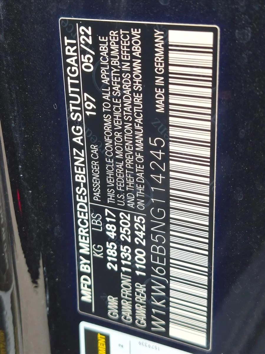 Used 2022 Obsidian Black Metallic Mercedes-Benz AMG® C 43 image 22