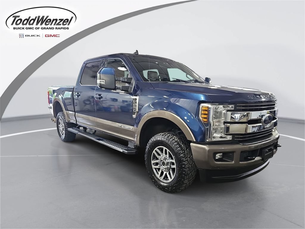 Used 2019 Blue Ford King Ranch image 1