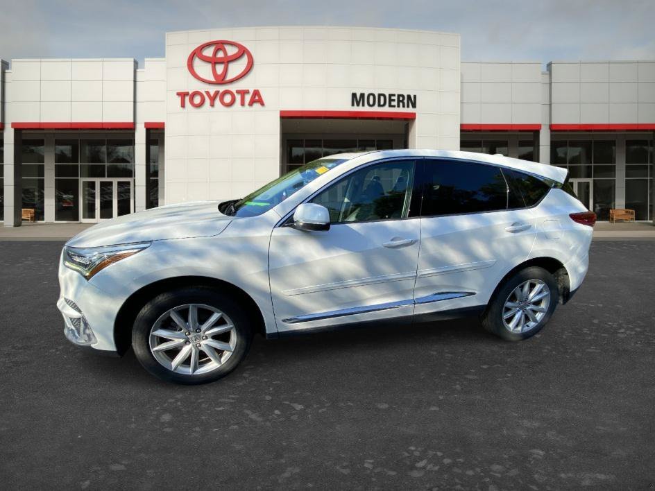 Used 2021 Platinum White Pearl Acura Base image 9