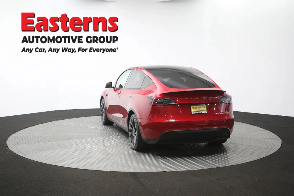 Used 2020 Red Tesla Performance image 61